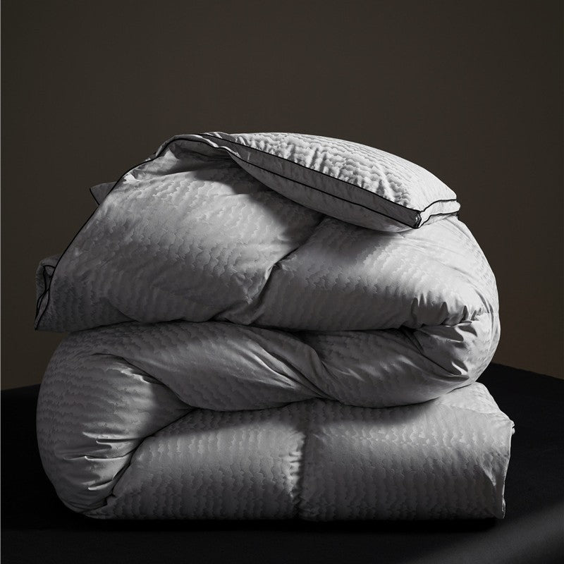 All-Season Quilted Down Alternative Comforter and Pillow Sham Set