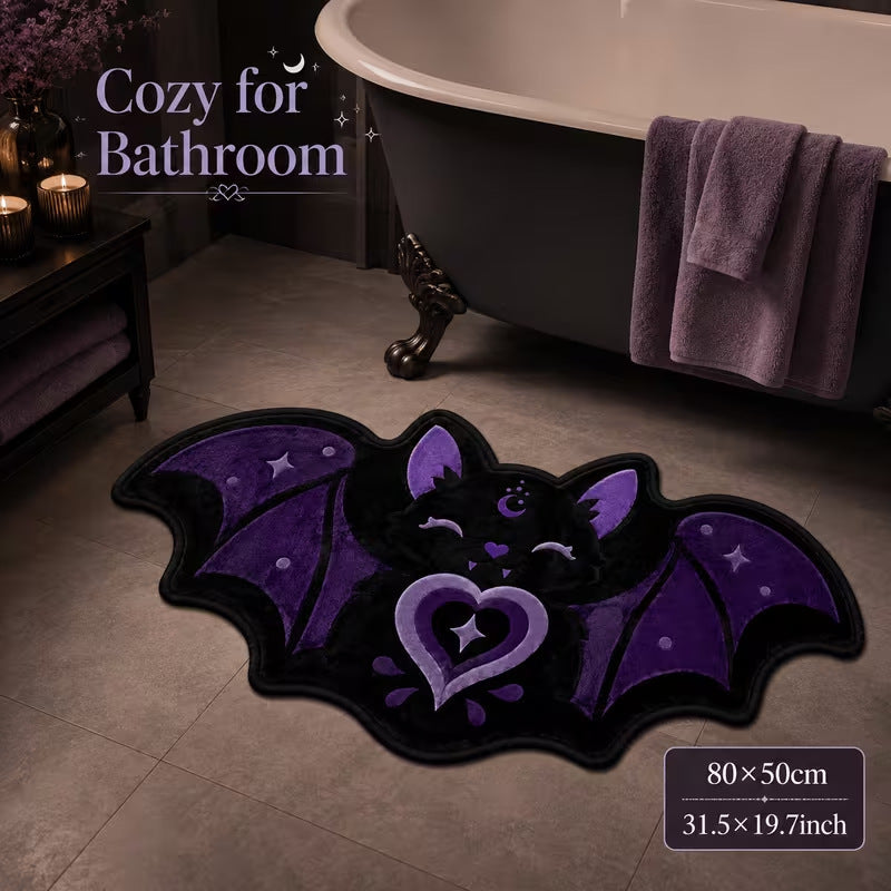 Cat-Themed Soft Bath Mat