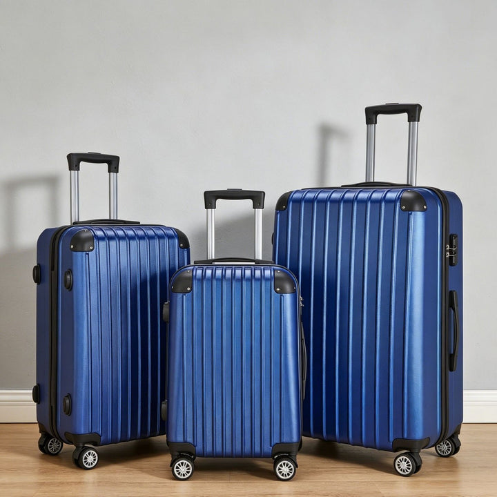 Unisex Durable Hard Shell Rolling Suitcase Stornfield