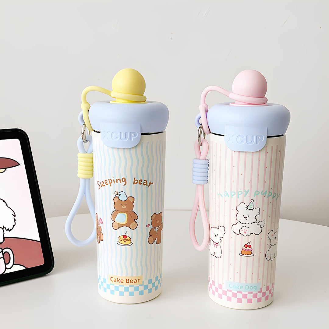 Ladies leisure drinking bottle with cute cat design Stornfield