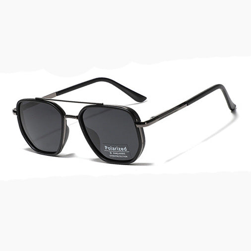 Women's Square Sunglasses with Polarized Lenses and Elegant Metal Frame Stornfield
