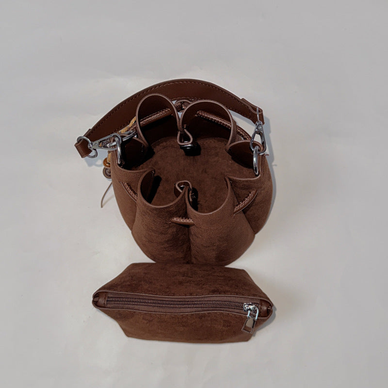 Drawstring Bucket Bag