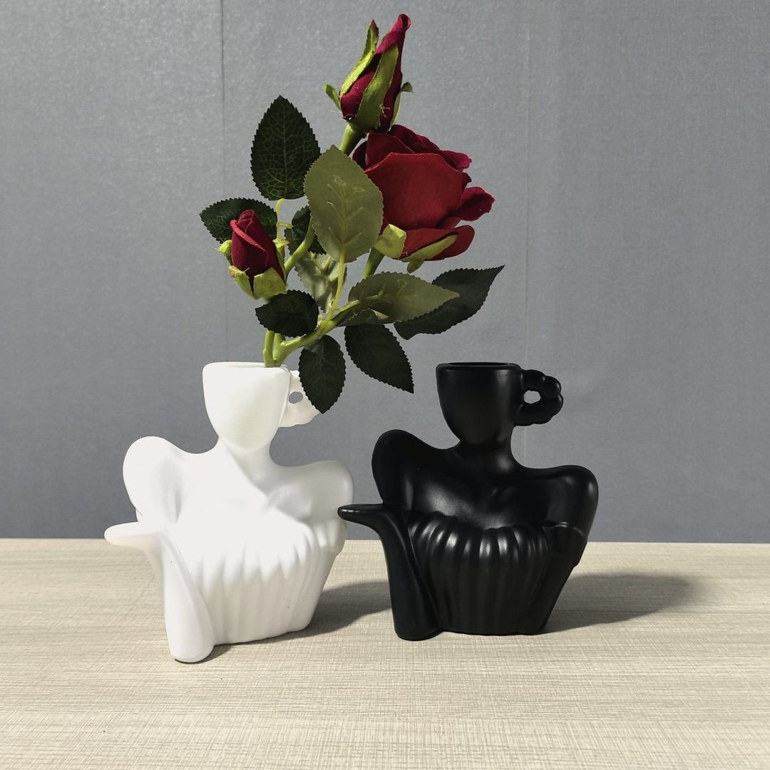 Decorative Lady Figure Watering Can Stornfeild