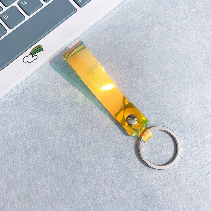 Colorful Iridescent Acrylic Keychain Stornfield