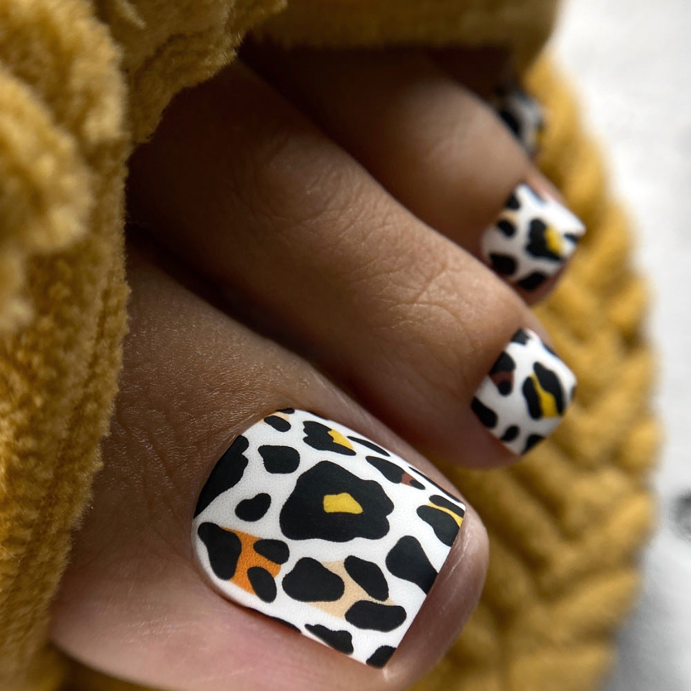 Playful Leopard Print Press-On Nails Stornfield