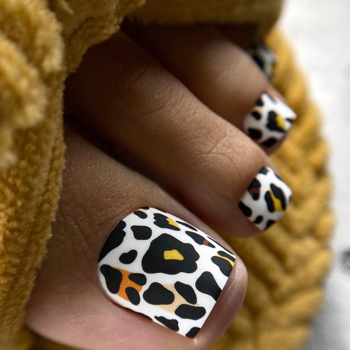 Playful Leopard Print Press-On Nails Stornfield