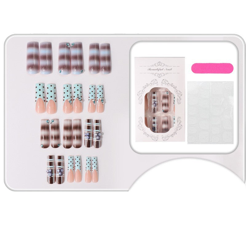 Decorative Press-On Nail Tips Set Stornfield