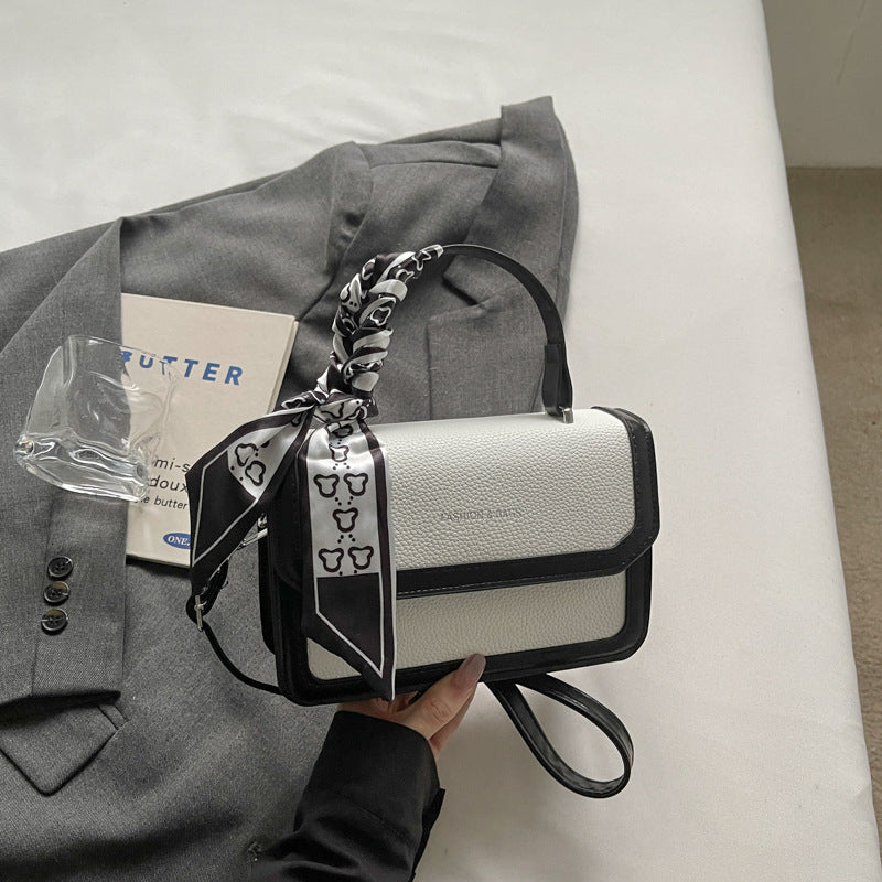 Structured Crossbody Satchel