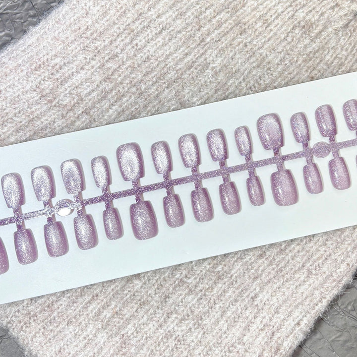 Glamorous Glitter-Infused Press-On Nail Set