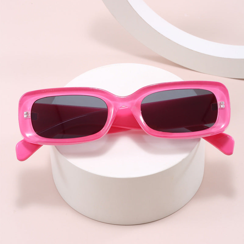 Women's stylish designer sunglasses with fashionable, rectangular frame Stornfield