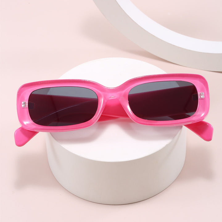Women's stylish designer sunglasses with fashionable, rectangular frame Stornfield