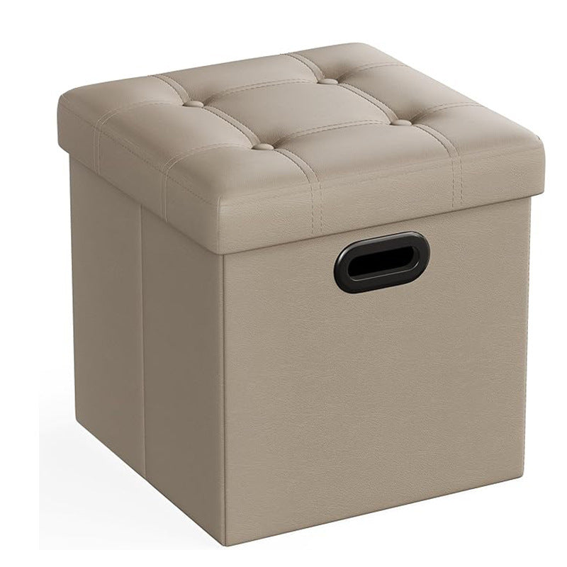 Versatile Upholstered Storage Stool Stornfield