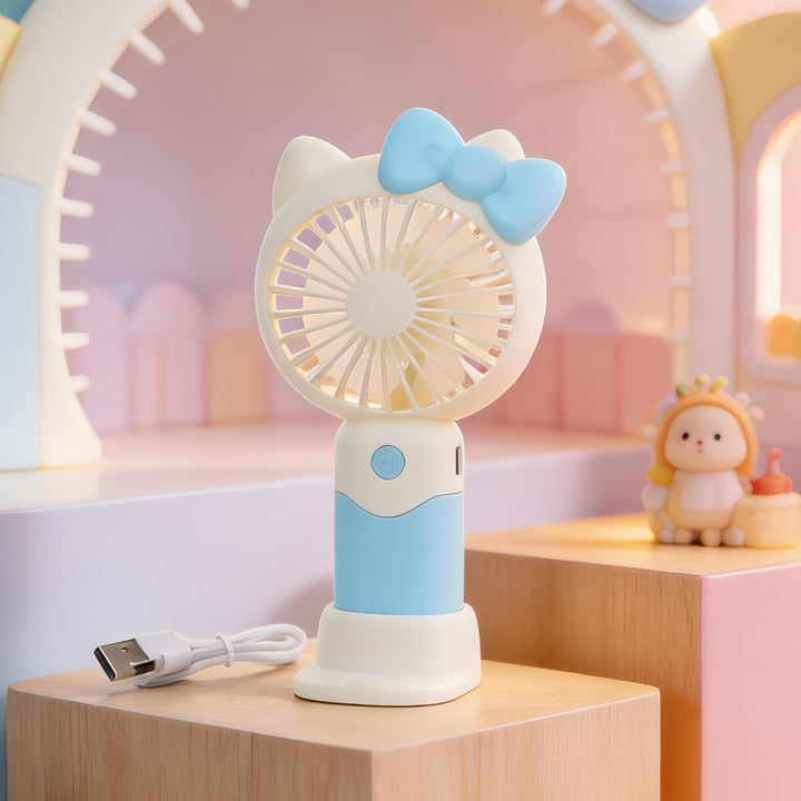 Portable handheld fan with cute animal design Stornfield