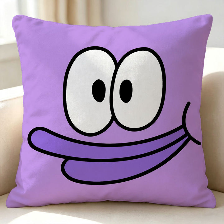 Cartoon Character-Themed Decorative Throw Pillow