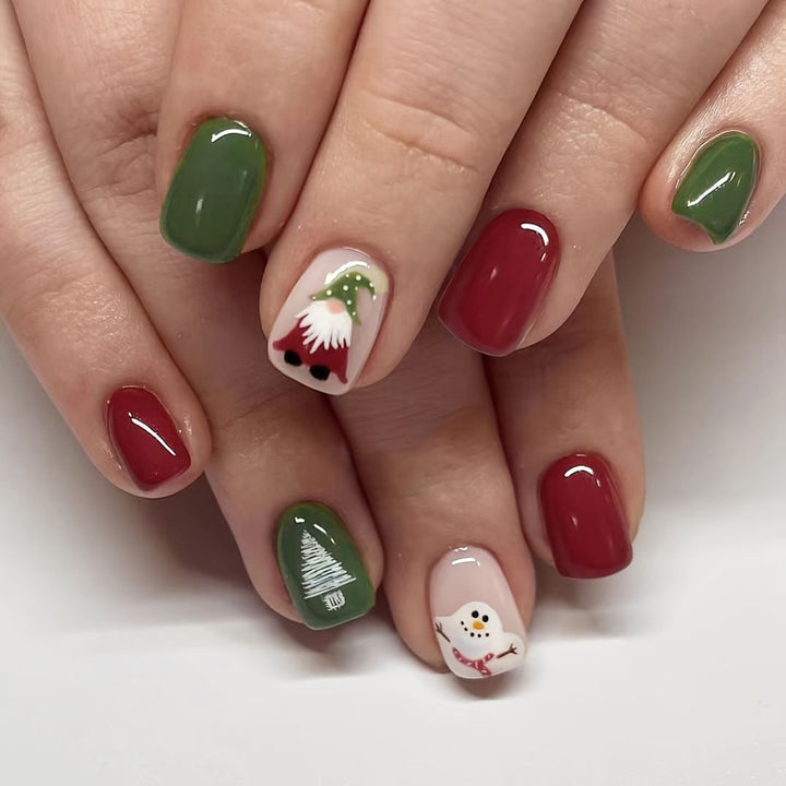Festive Holiday Nail Art Design Set Stornfield