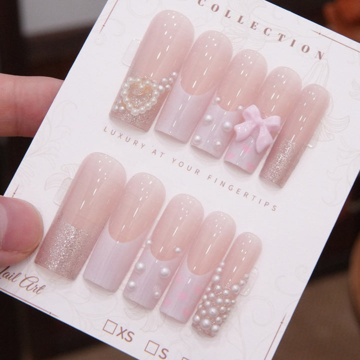 Luxury Decorative Press-On Nail Art