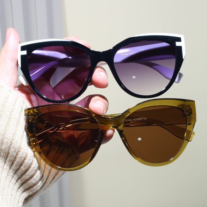Ladies Cat-Eye Sunglasses with Extravagant Frame and UV Protection Stornfield