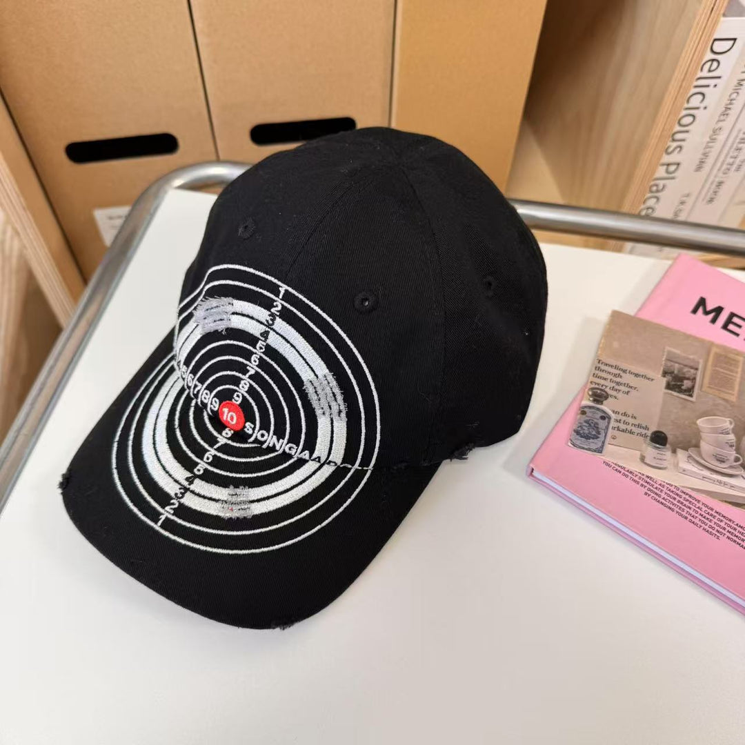 Men's Distressed Graphic Baseball Cap Stornfield