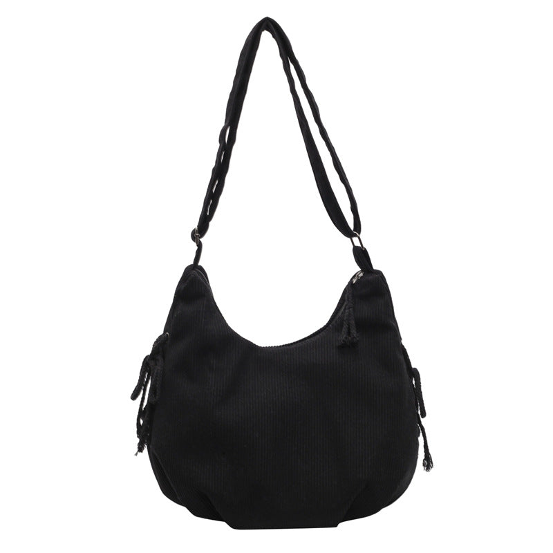 Casual Textured Hobo Bag Stornfield