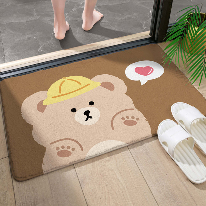 Cozy Cartoon Bath Mat
