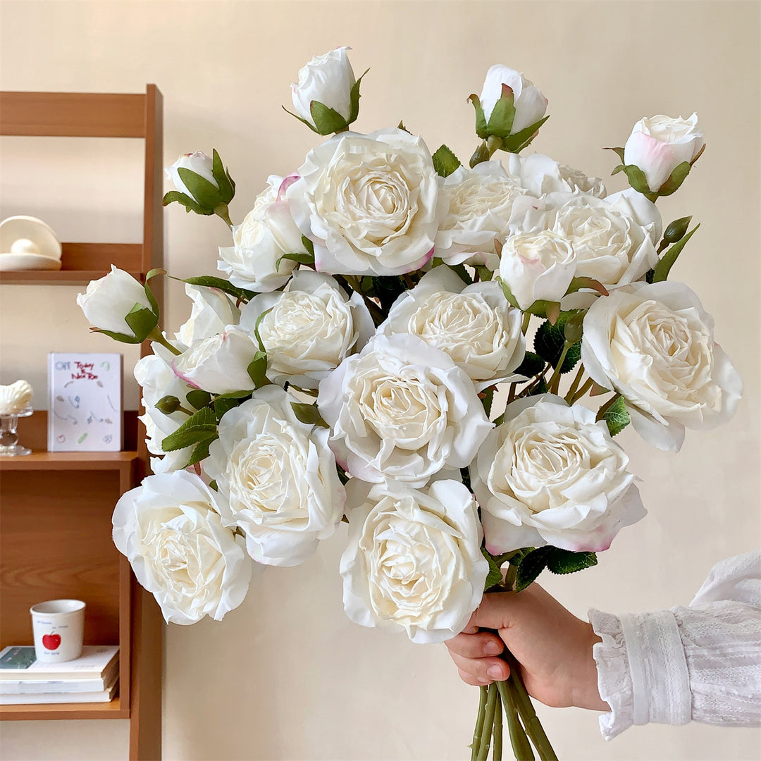 Premium Faux Silk Rose Bouquet