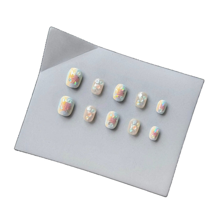 Decorative Artistic Press-On Nail Set