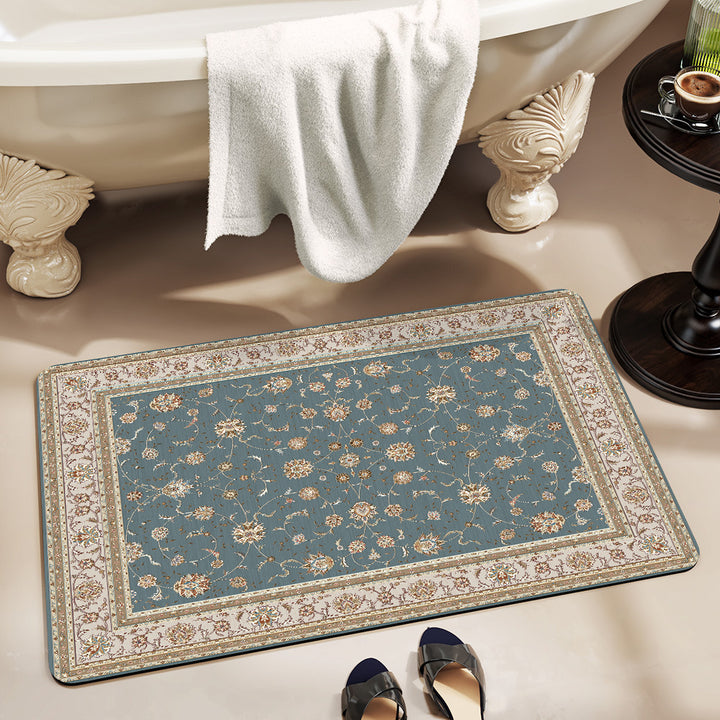 Luxurious Vintage-Inspired Bath Mat Stornfield