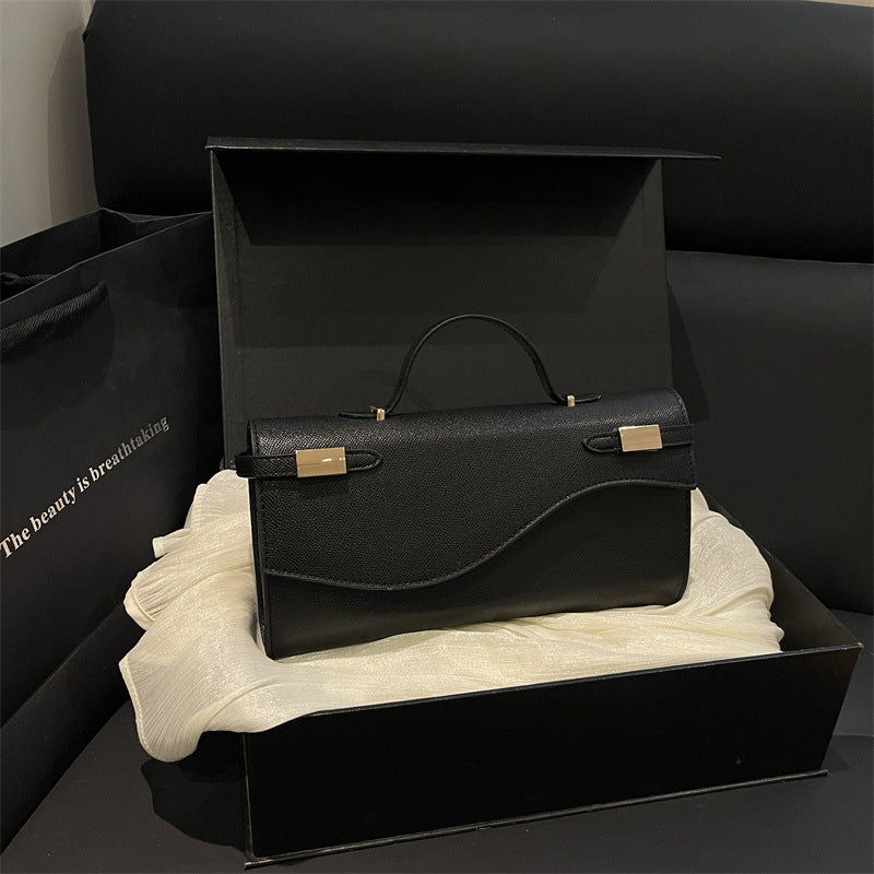 Designer Leather Handheld Clutch
