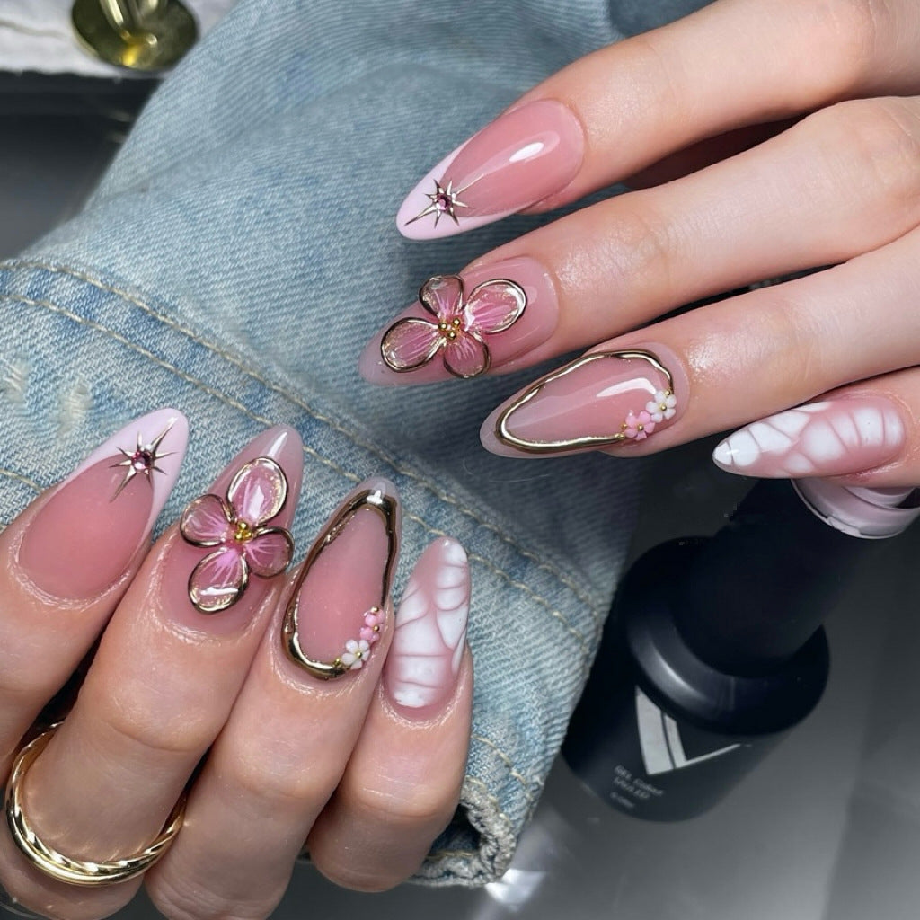 Decorative Press-On Nail Art Set 1790746066