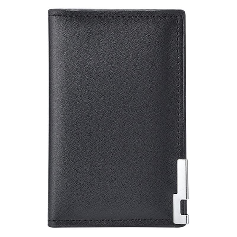 RFID-Blocking Genuine Leather Card Holder