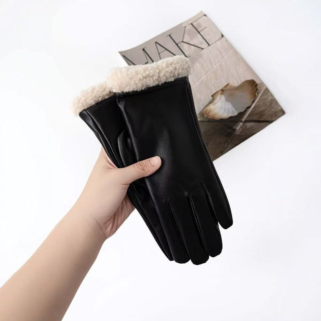 Premium Insulated Leather Touchscreen Gloves Stornfield