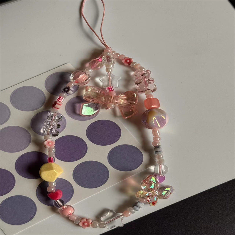 Unique Beaded Charm Phone Lanyard Stornfield