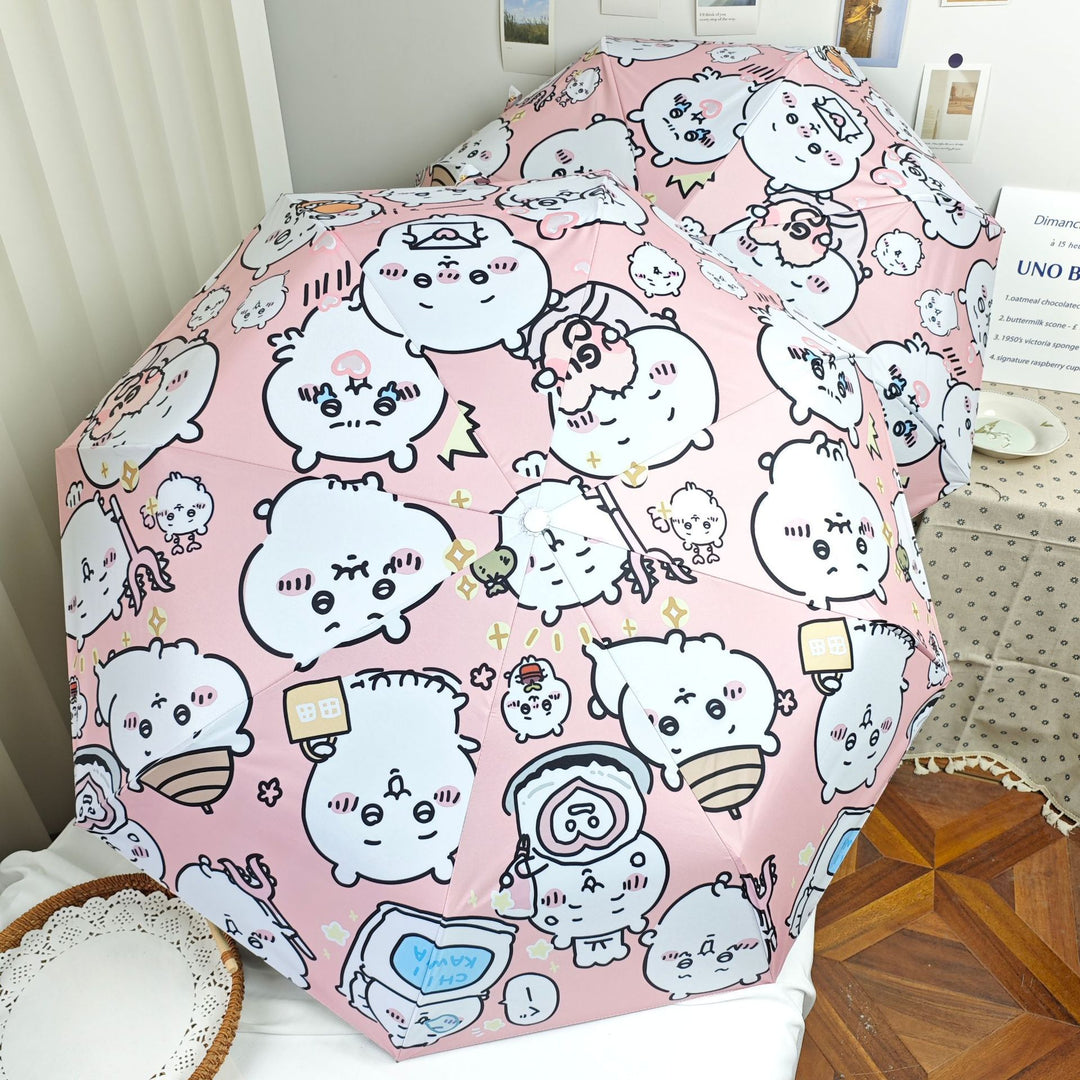 Women's Foldable Umbrella with Humorous Animal Design Stornfield
