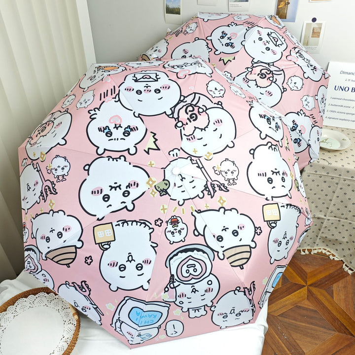 Women's Foldable Umbrella with Humorous Animal Design Stornfield