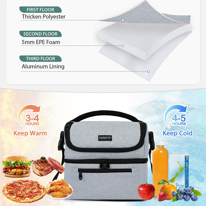 Ladies Insulated Picnic Bag with Multiple Compartments Stornfield