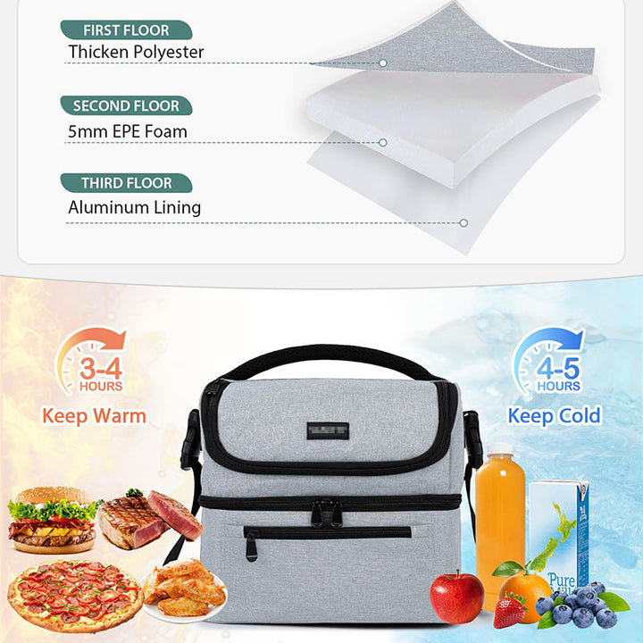 Ladies Insulated Picnic Bag with Multiple Compartments Stornfield
