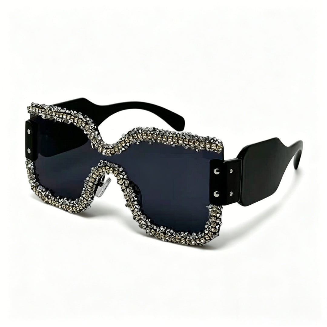 Women's fashionable safety glasses with unique crystal frame Stornfield