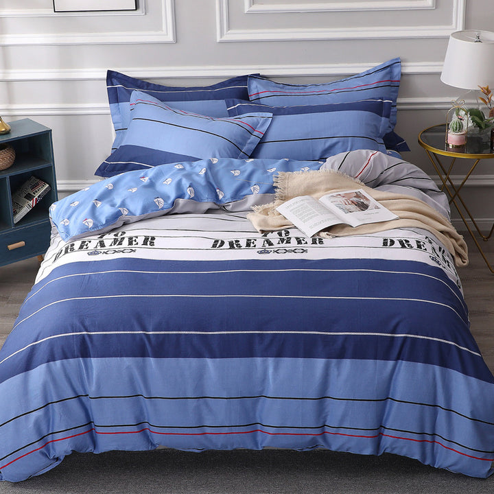 Checked Pattern Bedding Set