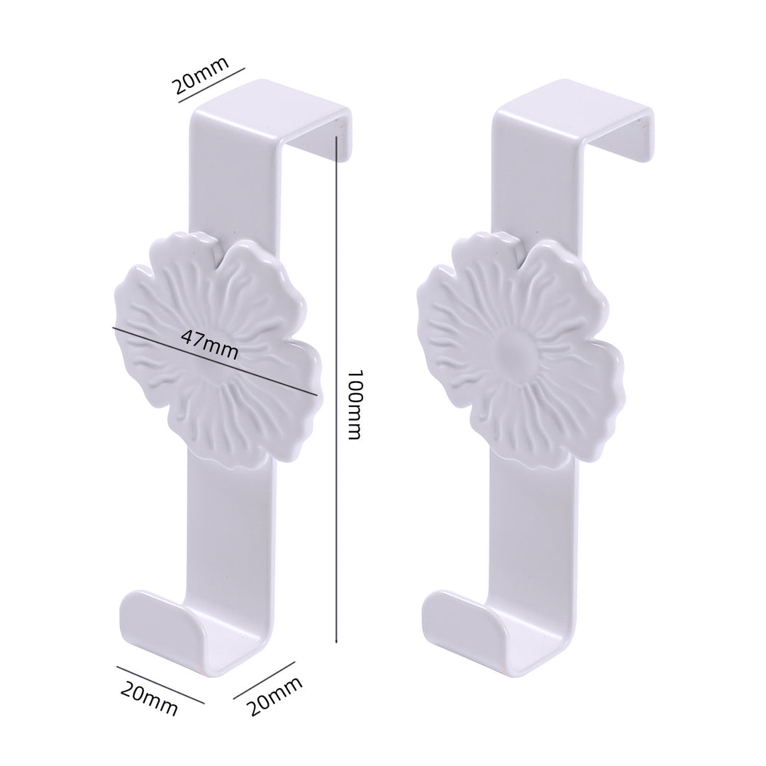 Unisex Wall Hooks with Floral Design Stornfield
