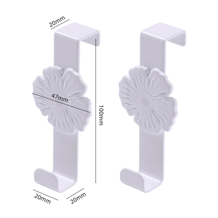 Unisex Wall Hooks with Floral Design Stornfield