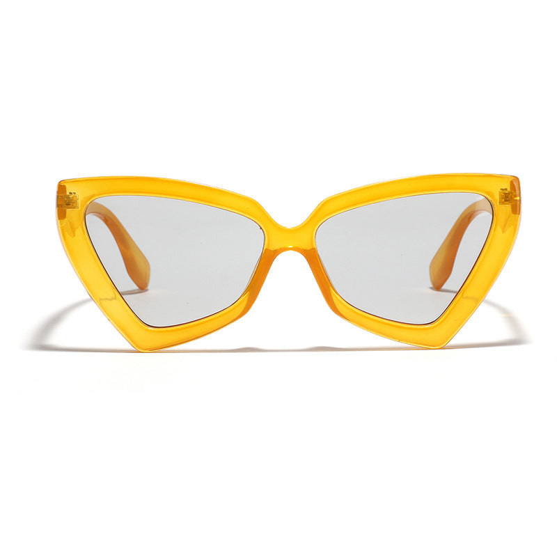 Women's Cat-Eye Sunglasses with Mirrored Lenses and Sturdy Frame Stornfield
