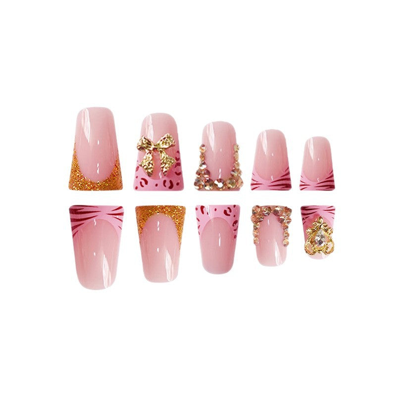 Floral Design Press-On Nails Stornfield
