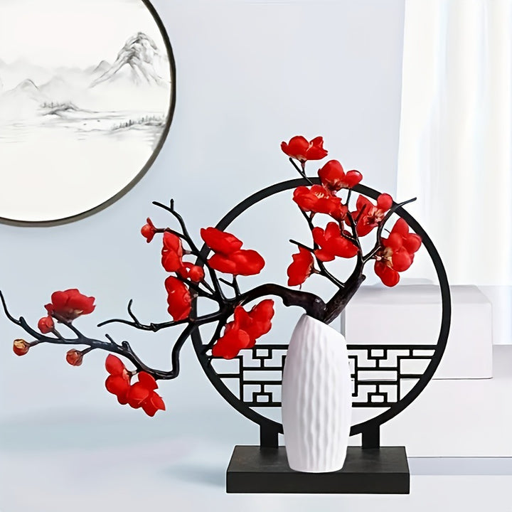 Elegant Artificial Orchid Arrangement for Decorative Display