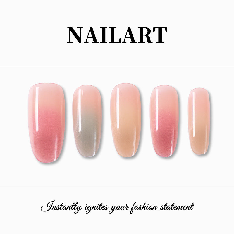 Ombre Gradient Press-On Nails Stornfield
