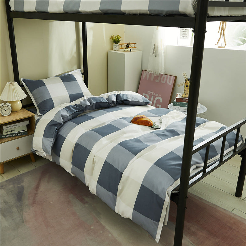 Children's Playful Striped Bedding Set