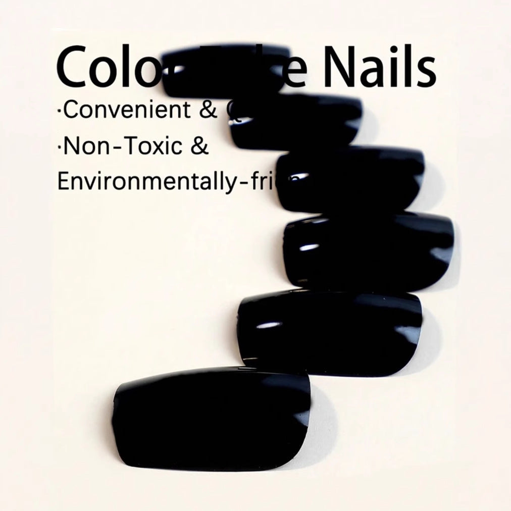 Shiny artificial nail set Stornfield