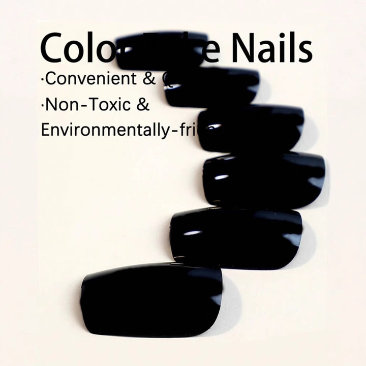 Shiny artificial nail set Stornfield