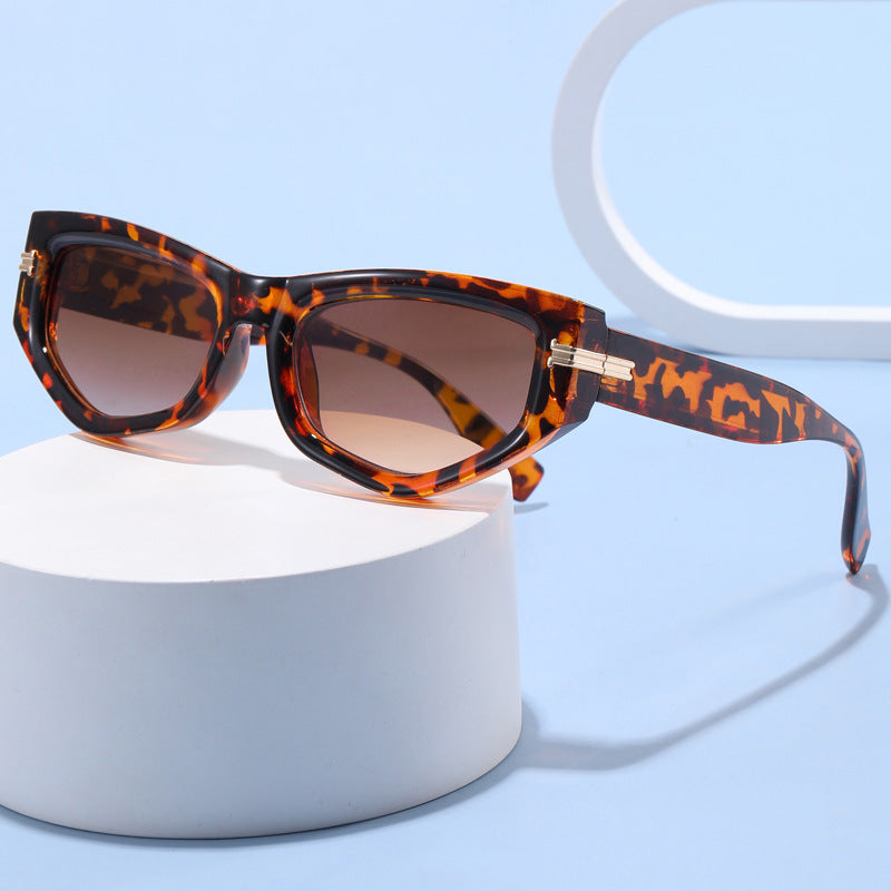 Women's trendy Cat-Eye sunglasses with painted frame and accentuated metal details Stornfield