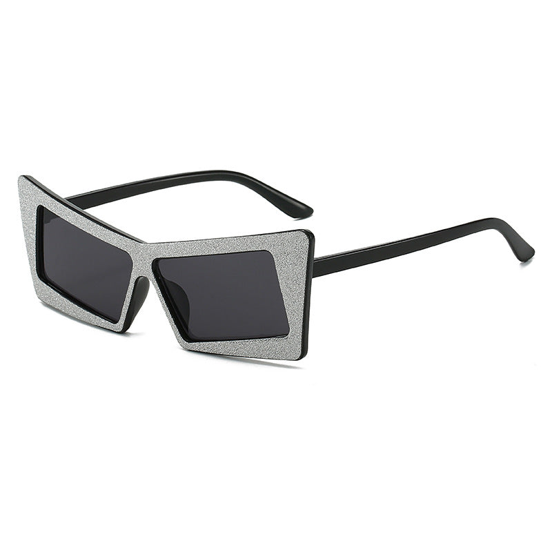 Women's geometric sunglasses with sparkling elements Stornfield