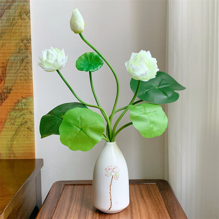 Artificial Lotus Flower Arrangement